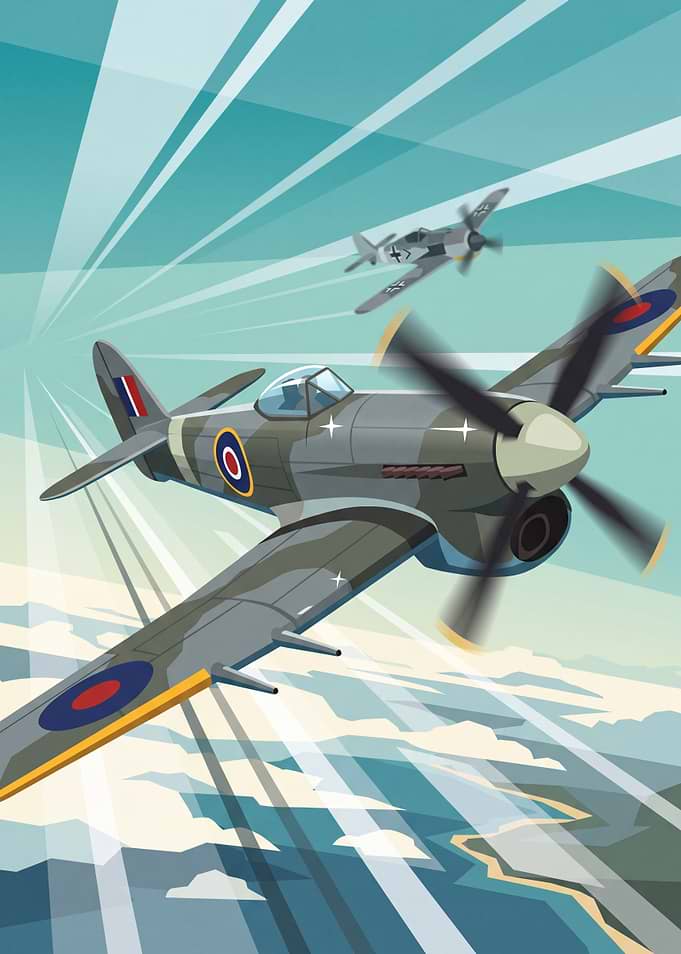 Vintage Hawker Typhoon Pixel