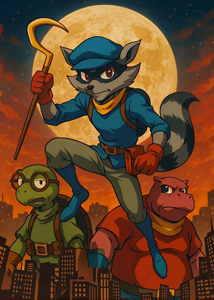 Sly Cooper and Gang Poster