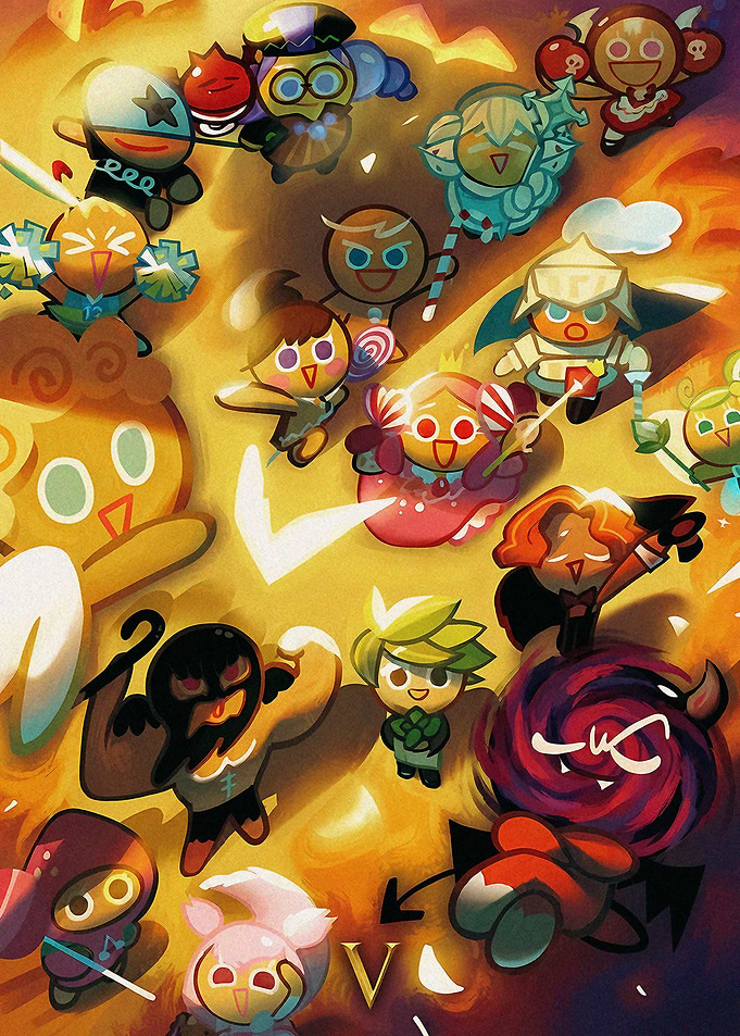 Cookie Run Kingdom Character Ensemble