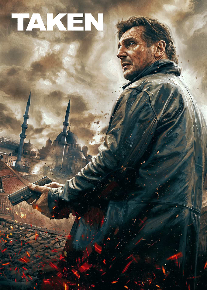 Taken Movie Poster Art