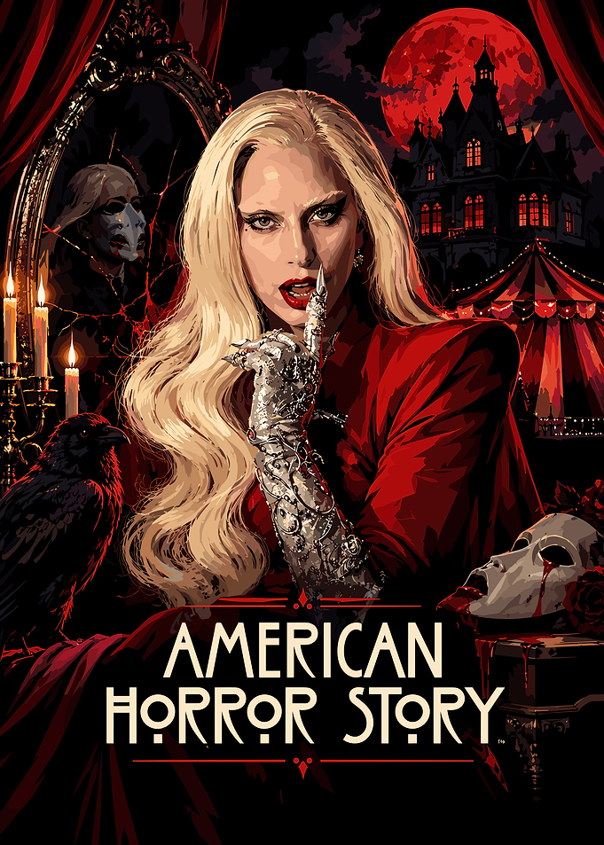 American Horror Story Lady Gaga Poster