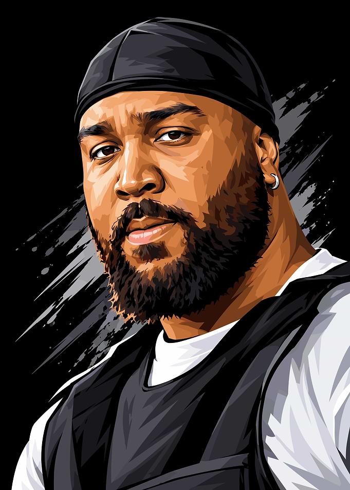 Vector Portrait of OG Keemo
