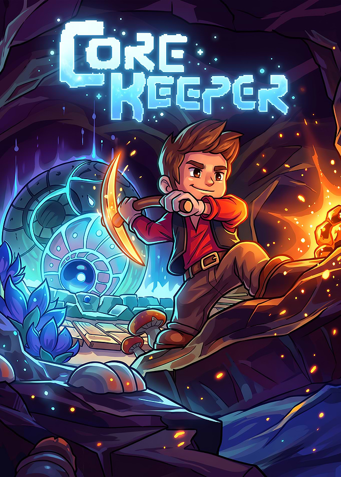 Core Keeper Video Game Poster