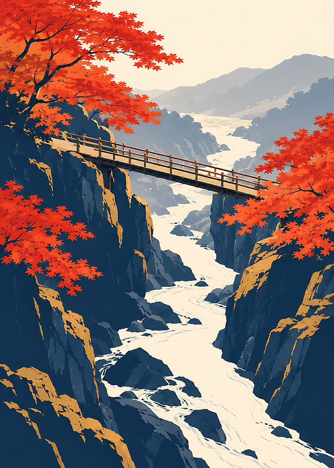 Autumn Gorge Crossing