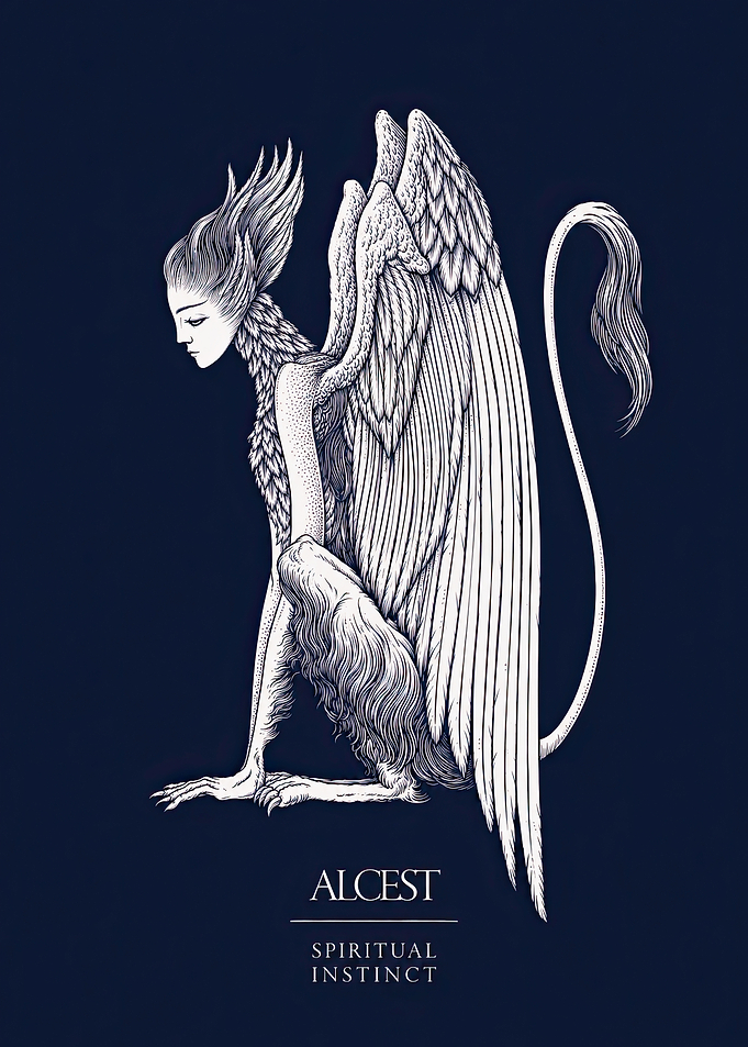 Alcest Spiritual Instinct Winged Creature Art
