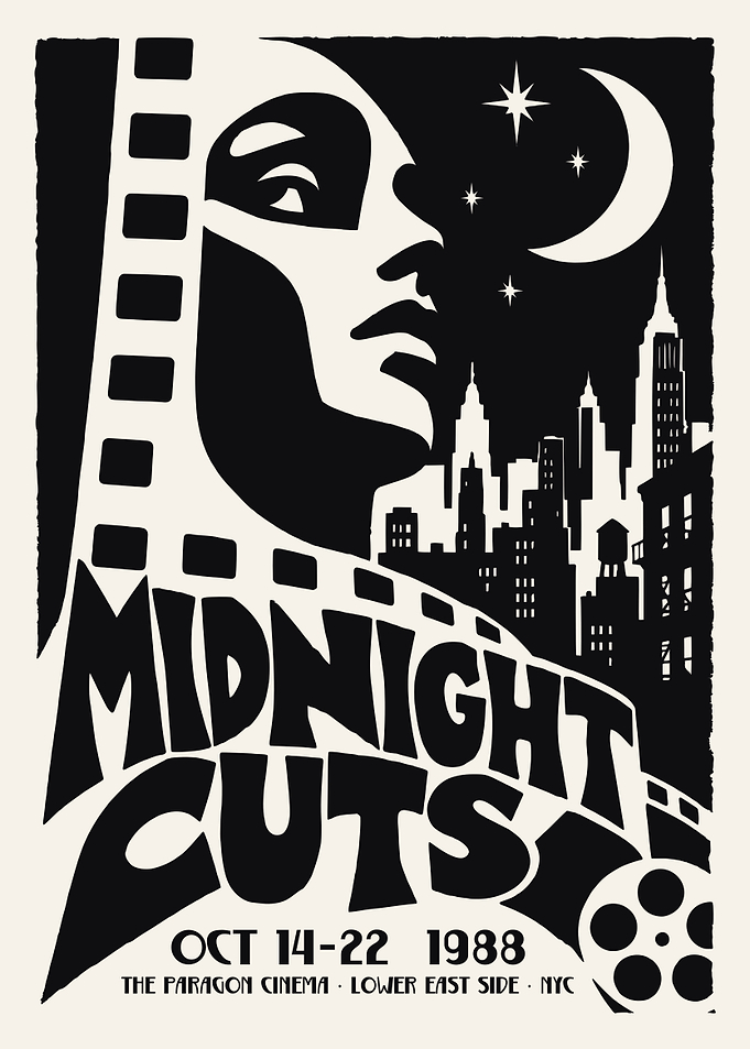 Midnight Cuts 1988 Cinema Poster
