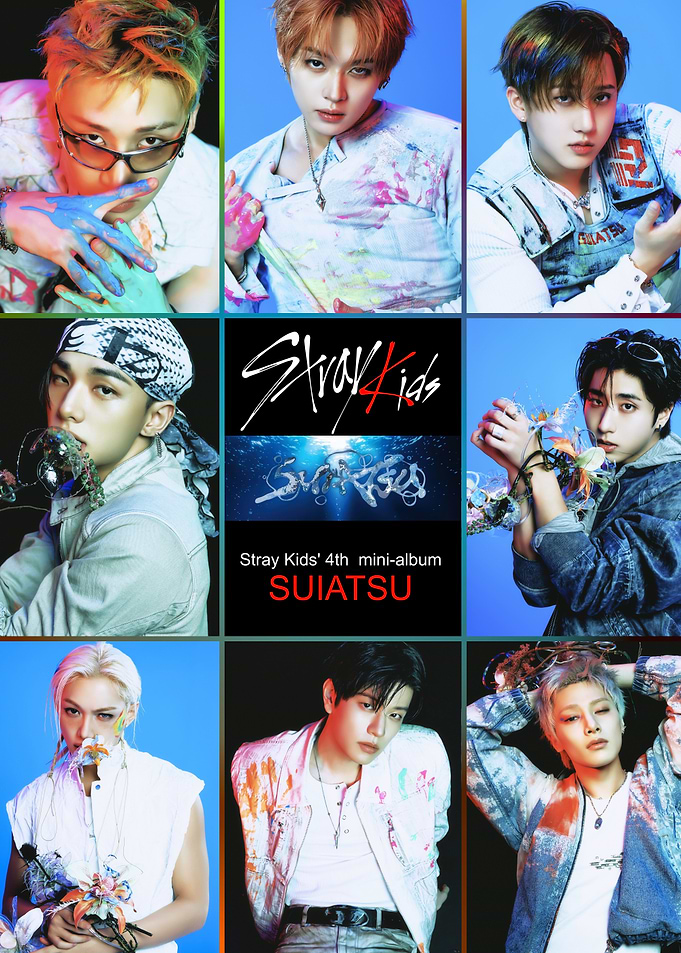 Stray Kids Suiatsu Mini-Album Poster