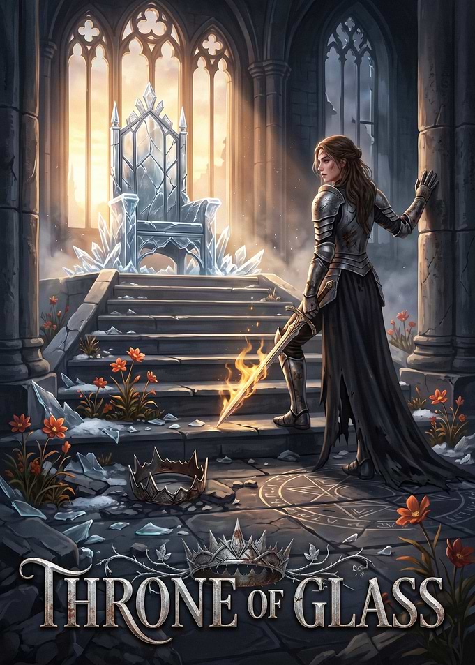 Throne of Glass Fantasy Art