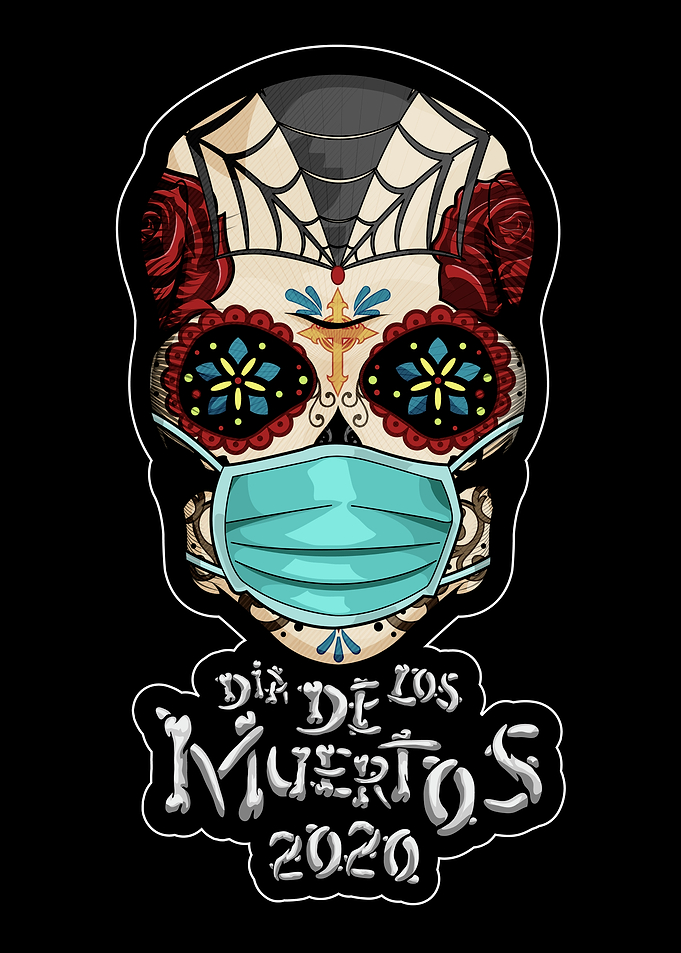 Dia de los Muertos 2020 Skull