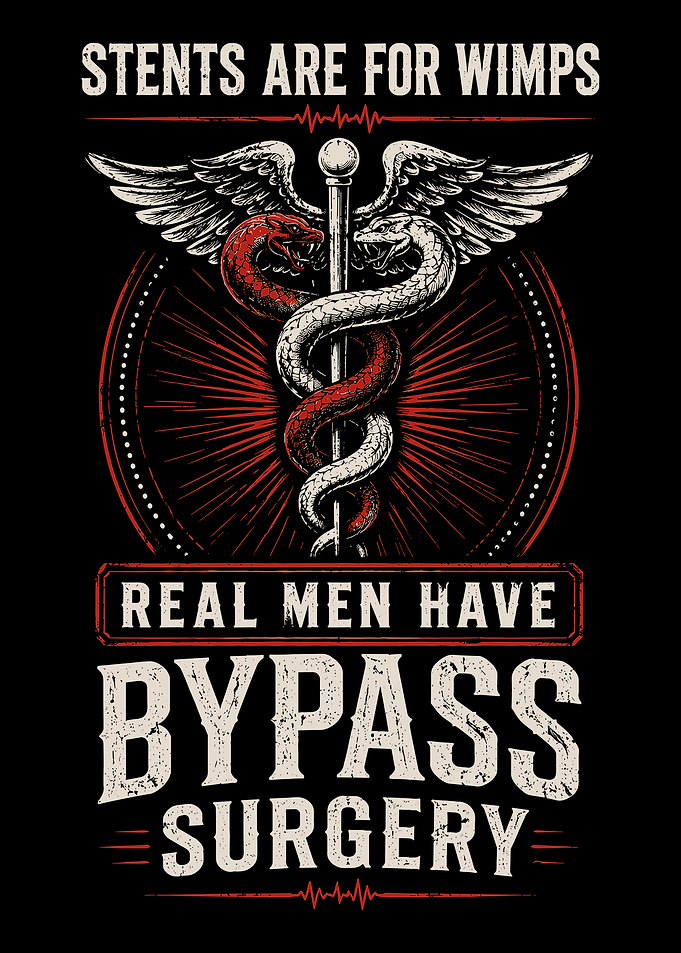Funny Heart Surgery Medical Humor Design