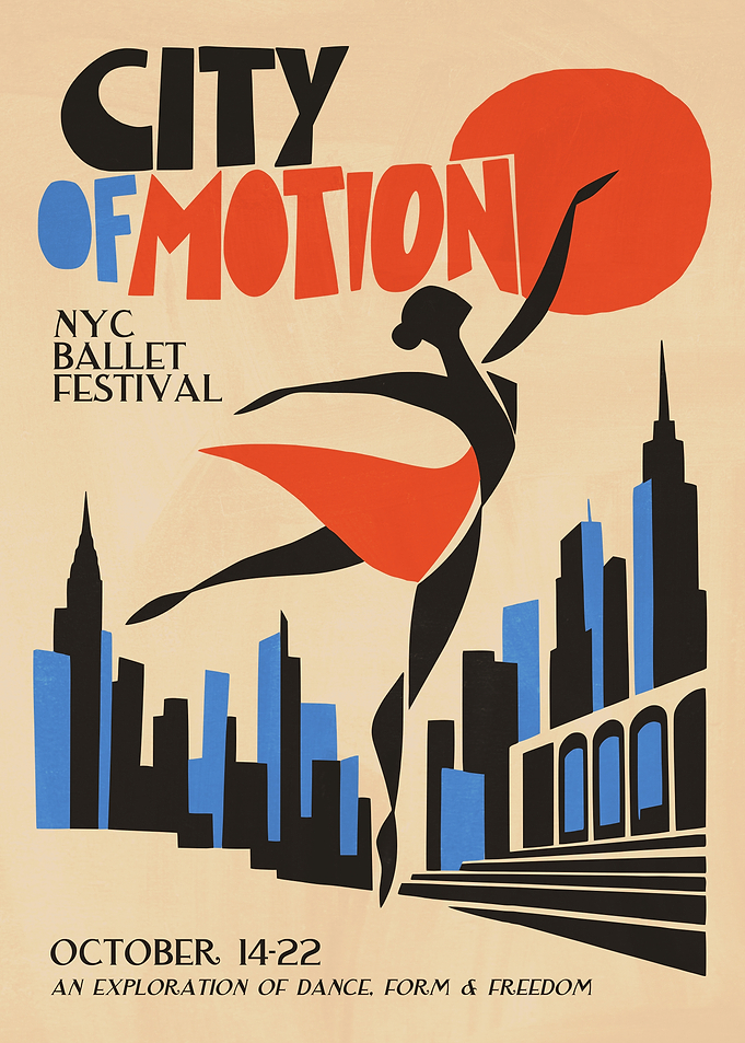 City of Motion Ballet Poster