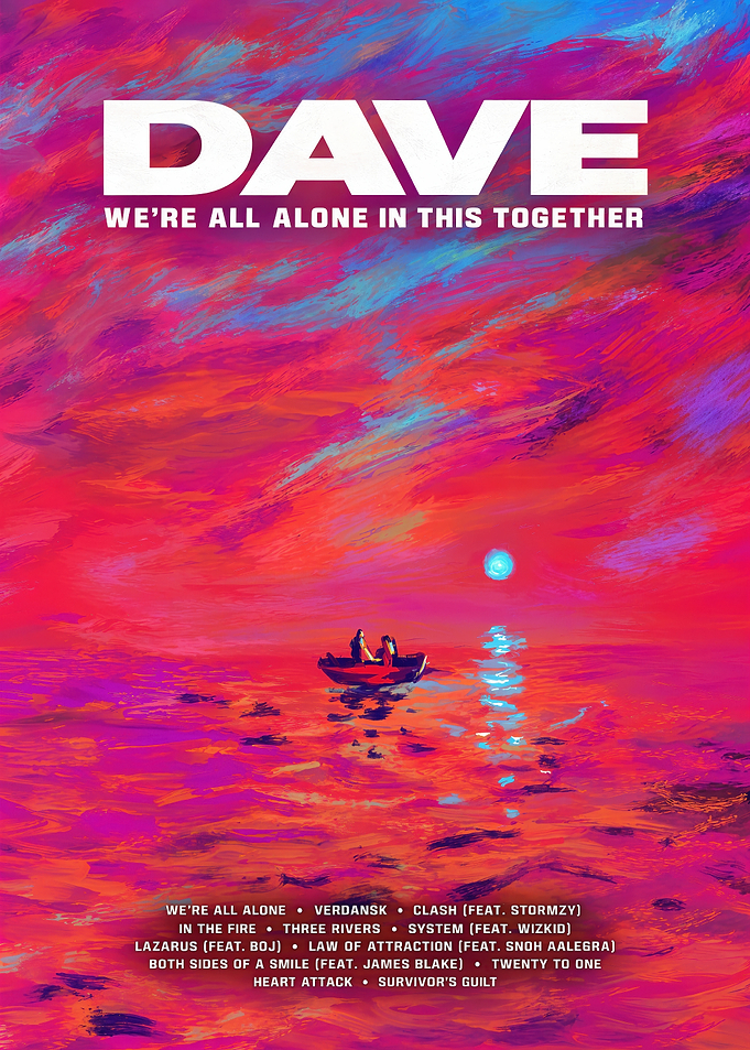 Dave We're All Alone In This Together Album Cover