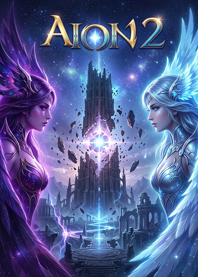 Aion 2 Fantasy Game Poster