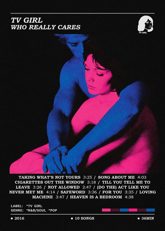 TV Girl Who Really Cares Album Poster