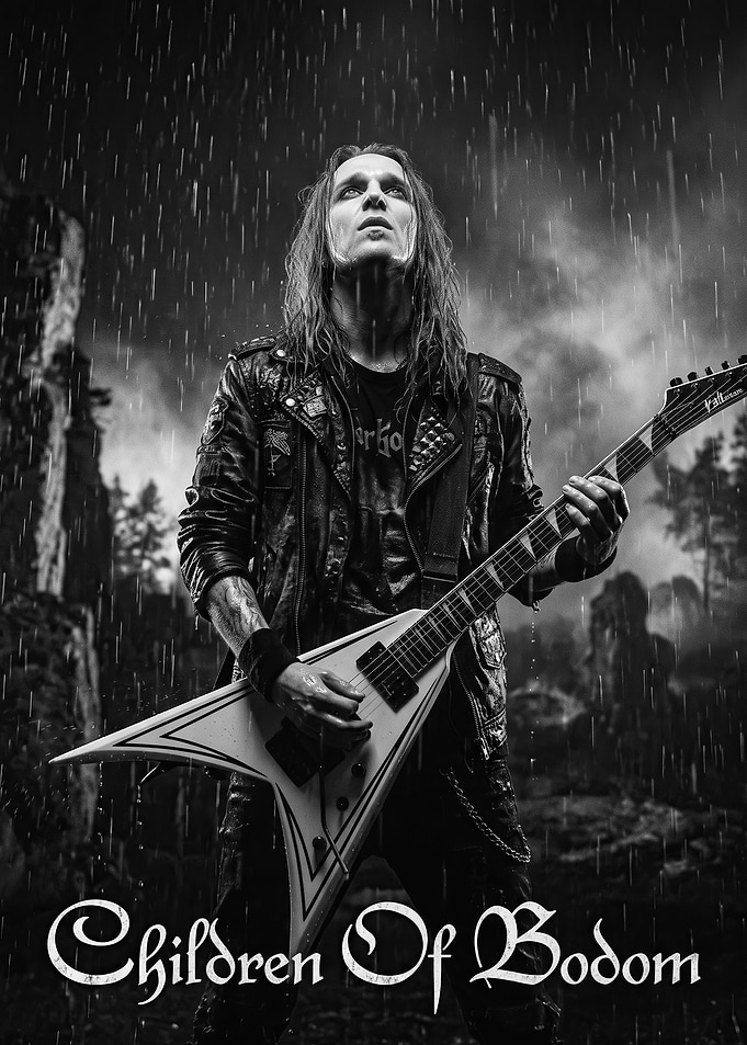 Alexi Laiho Children of Bodom Poster
