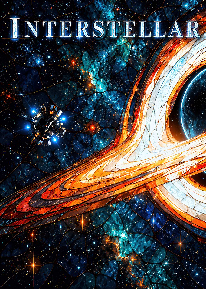 Interstellar Stained Glass Space