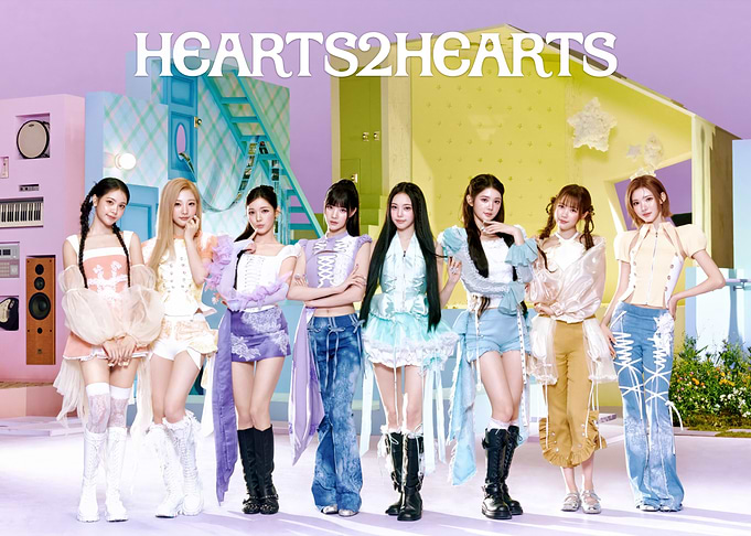 K-pop Girl Group Hearts2Hearts Concept Photo