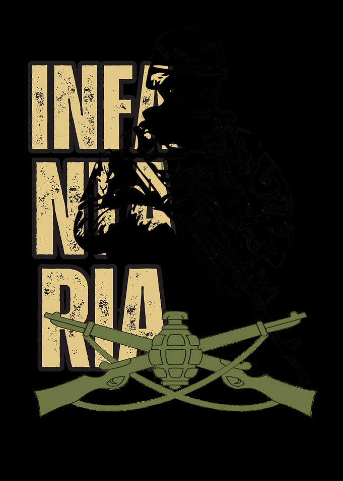 Infantryman Military Graphic Design