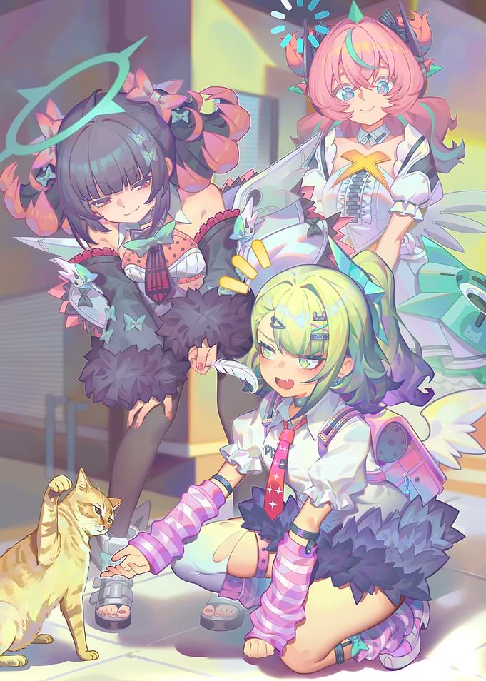 Zenless Zone Zero Sunna Aria Nangong Yu