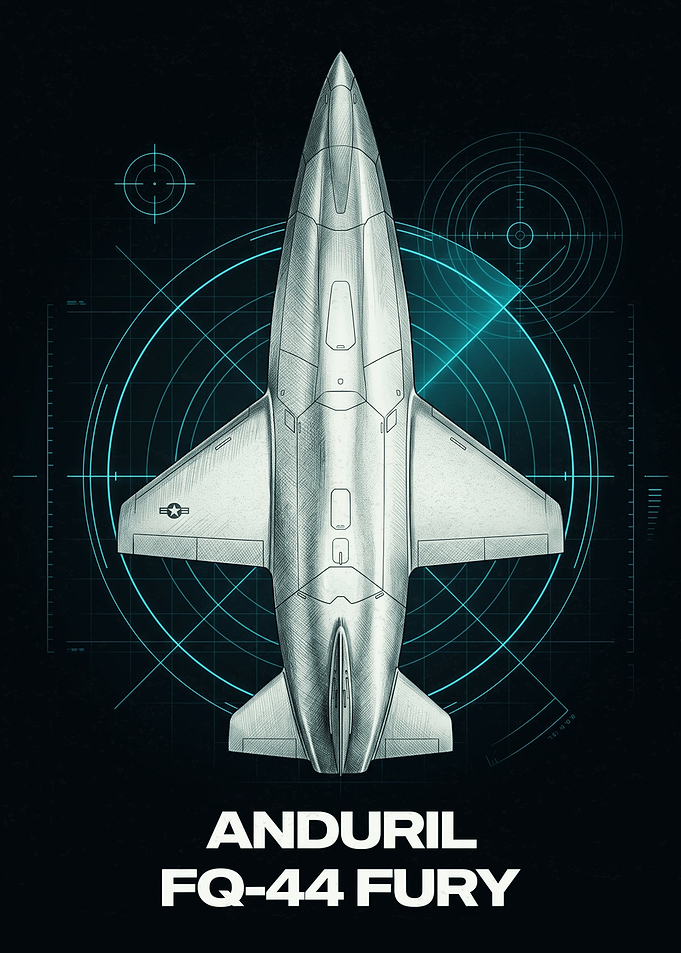Anduril FQ-44 Fury Fighter Jet