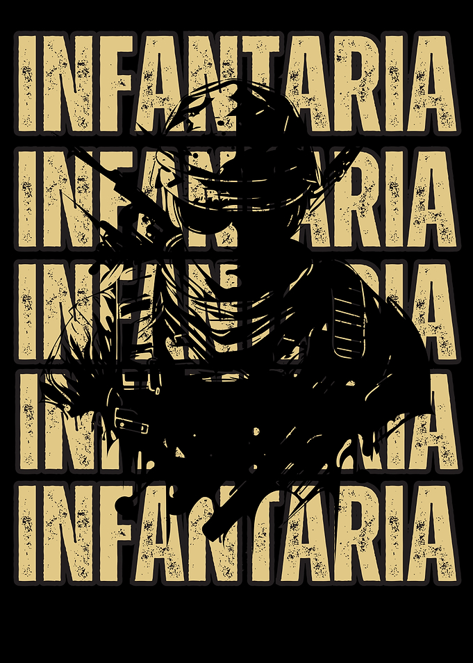 Infantaria Military Soldier Graphic Design