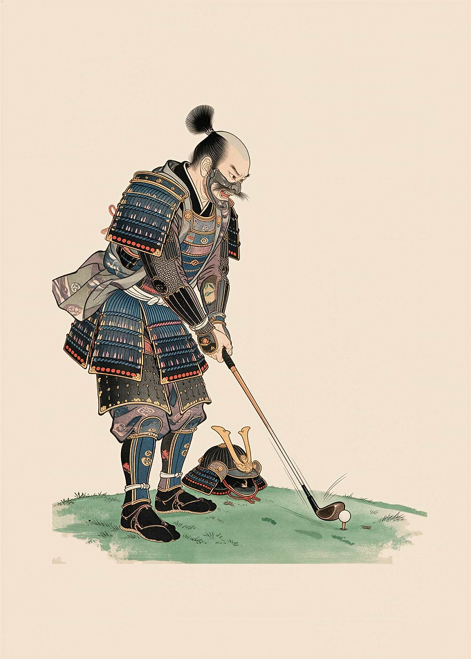 Samurai Golf - Warrior's Swing on the Green