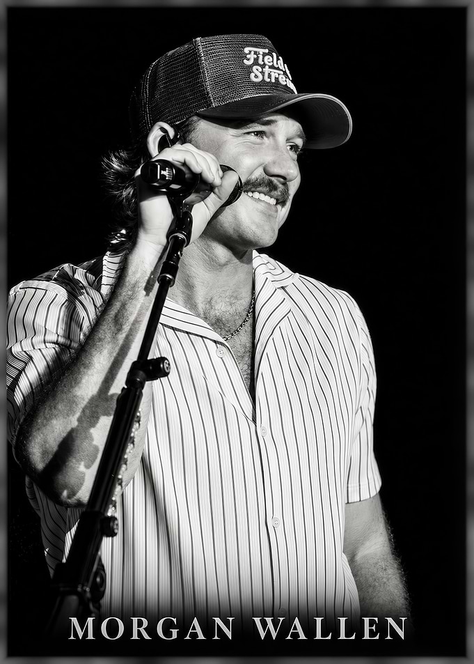 Morgan Wallen Concert Portrait