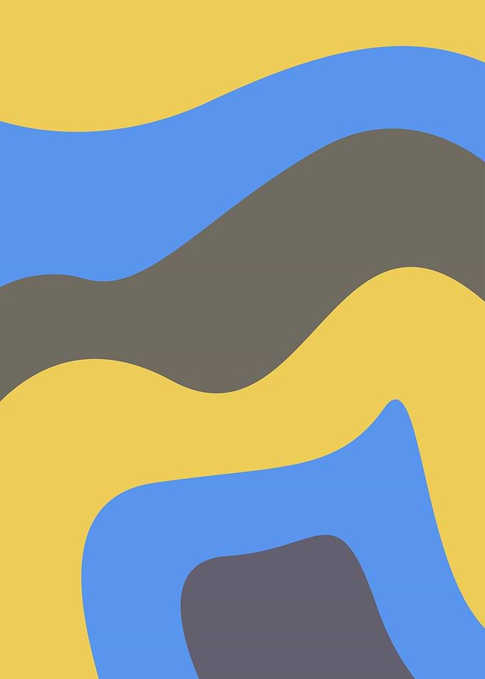 Abstract Color Waves Style