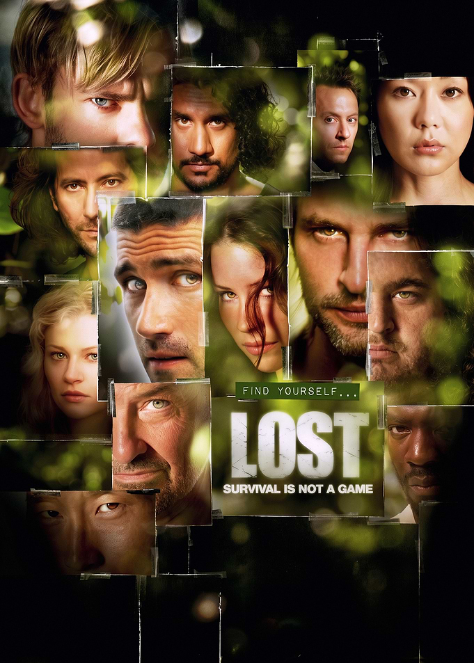 Lost TV Series Cast Poster