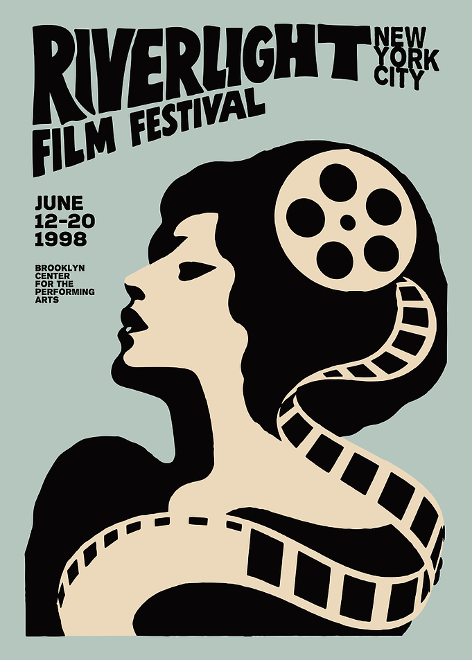 Riverlight Film Festival Vintage Poster