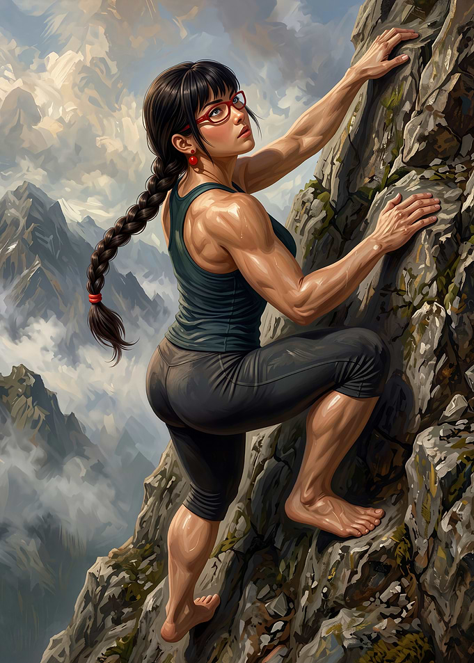 Cherry - The Free Solo Climber