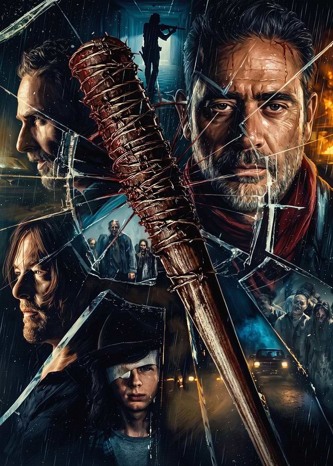 The Walking Dead Shattered Poster