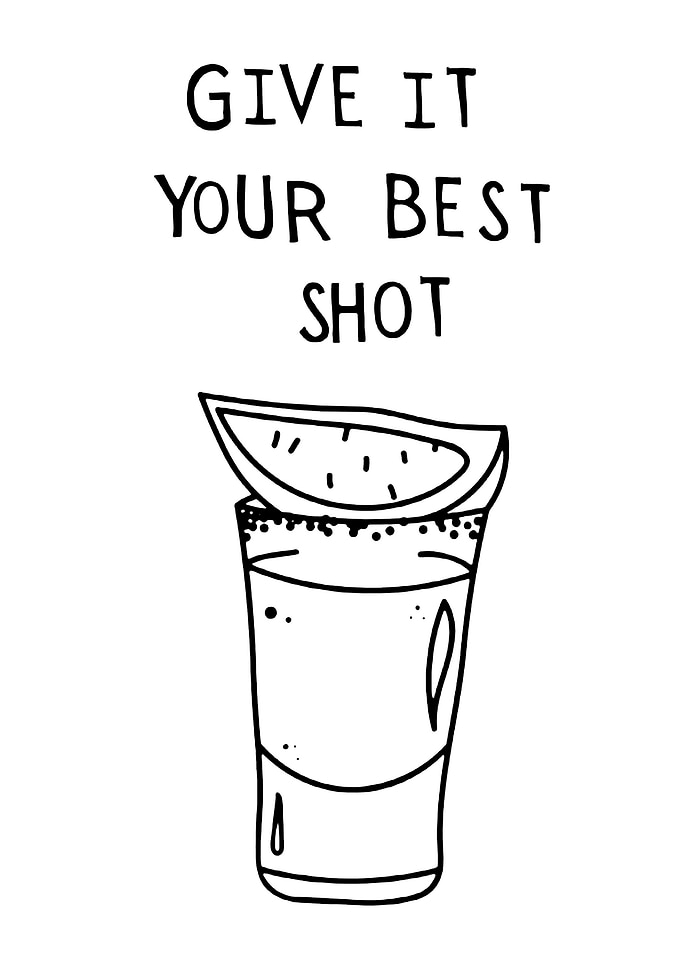 Give It Your Best Shot Illustration