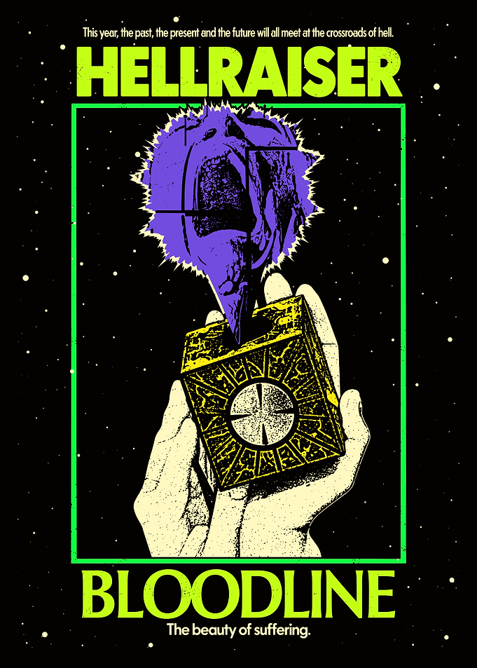 Hellraiser Bloodline Movie Poster Art