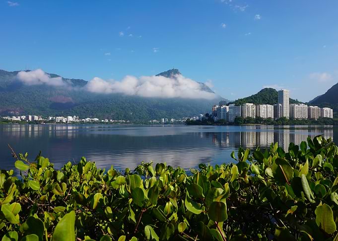 Lagoa Rodrigo de Freitas in Rio