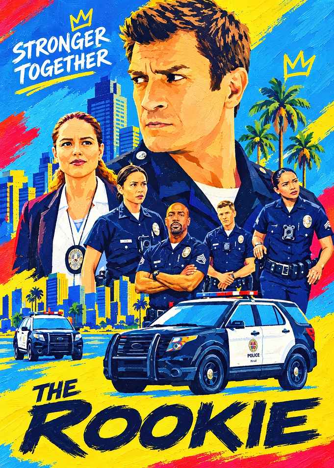 The Rookie Police Drama Poster