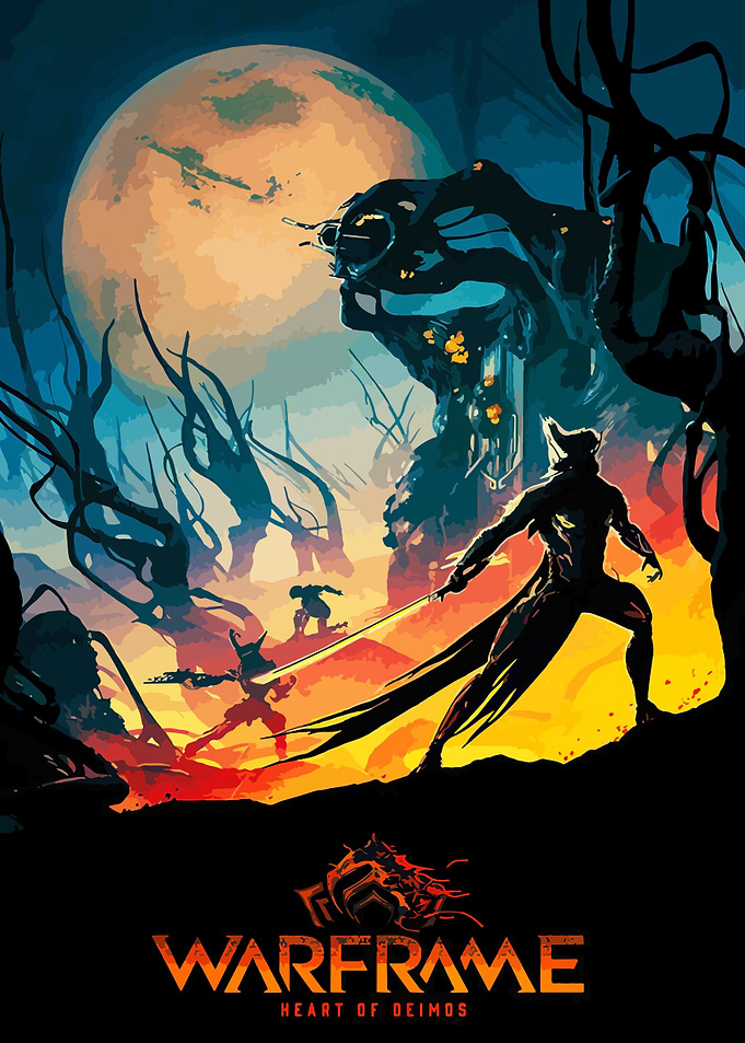 Warframe Heart of Deimos Poster