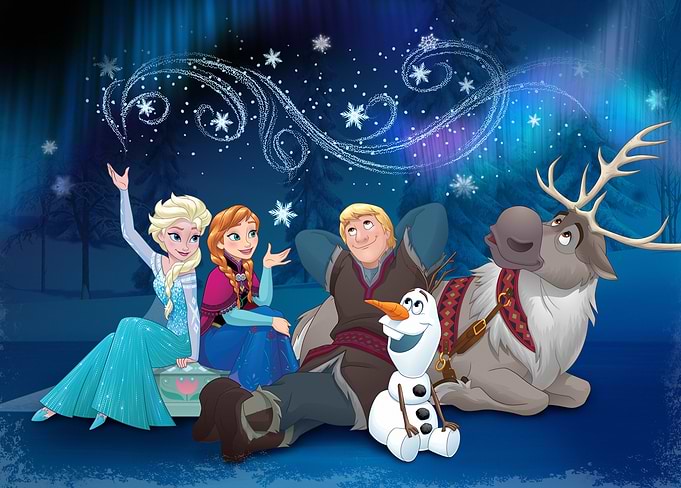 Frozen Squad Under the Northern Lights