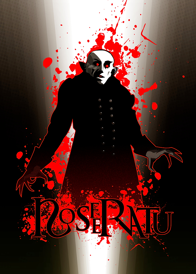 Nosferatu Vampire Horror Movie Poster