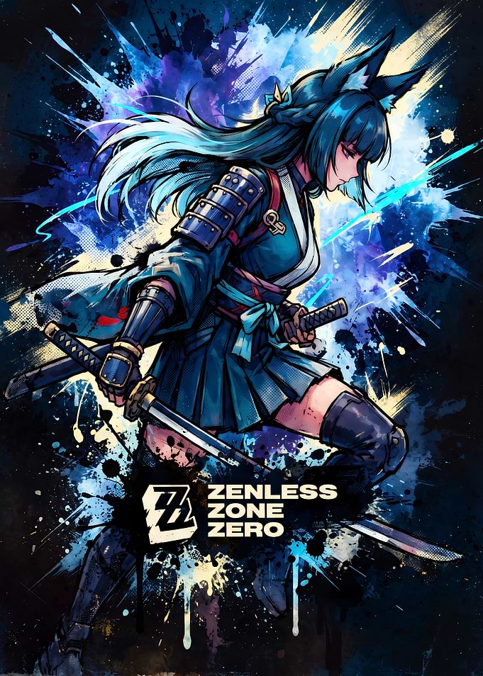 Zenless Zone Zero Miyabi Samurai Art