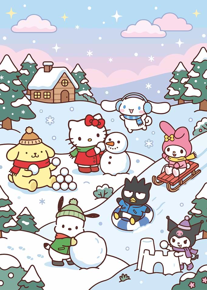 Sanrio Characters Winter Snow Day
