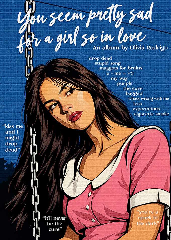 Olivia Rodrigo Fan Art Poster