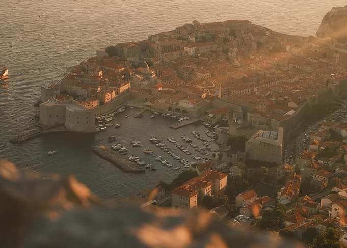 Dubrovnik Old Town at Golden Hour – Croatia Adriatic Photography