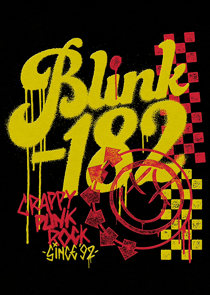 Blink-182 Crappy Punk Rock Graphic