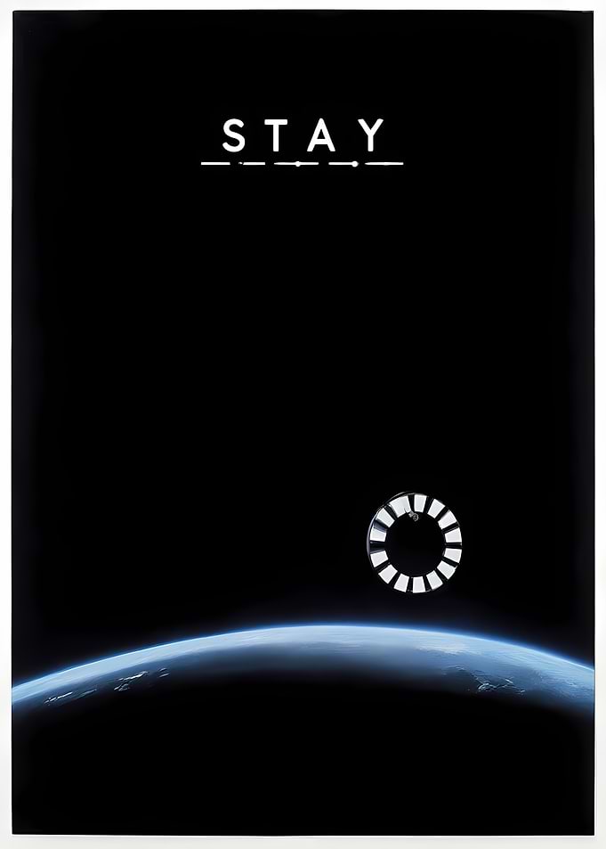 Interstellar STAY Movie Poster