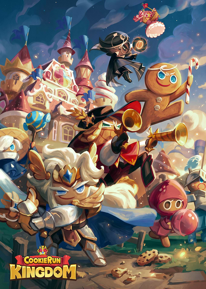 Cookie Run Kingdom Game Poster
