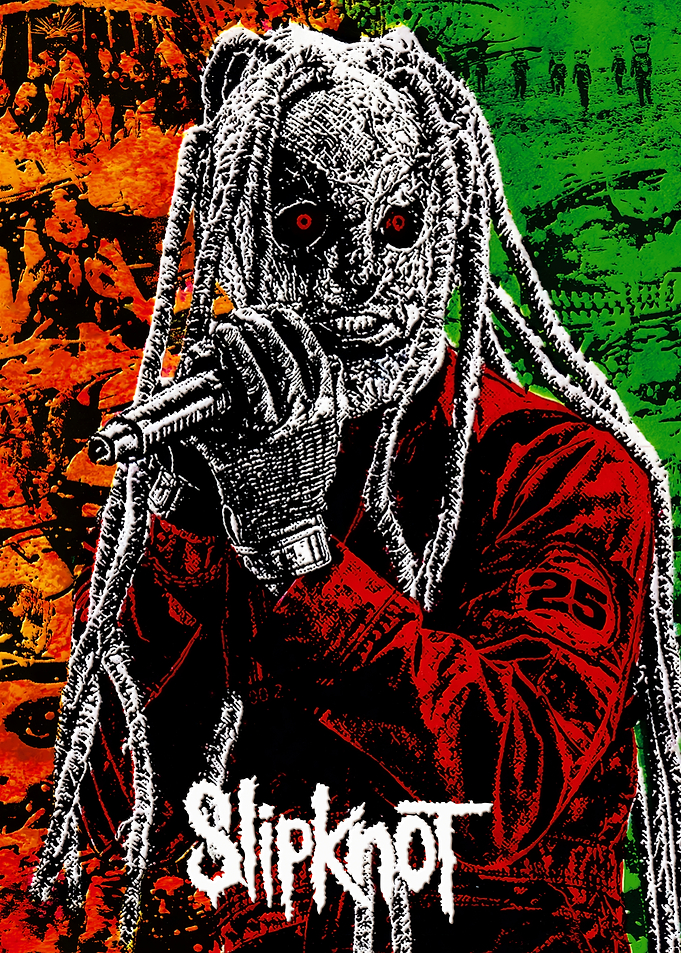 Slipknot Corey Taylor Masked Poster