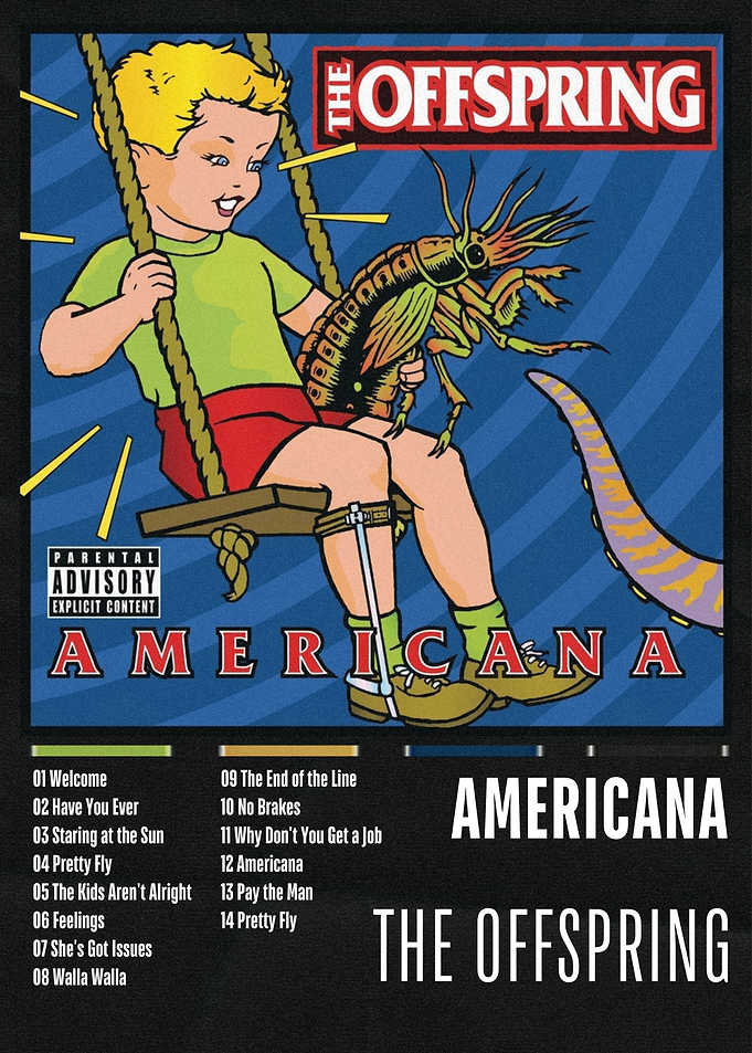 The Offspring Americana Album Cover Art