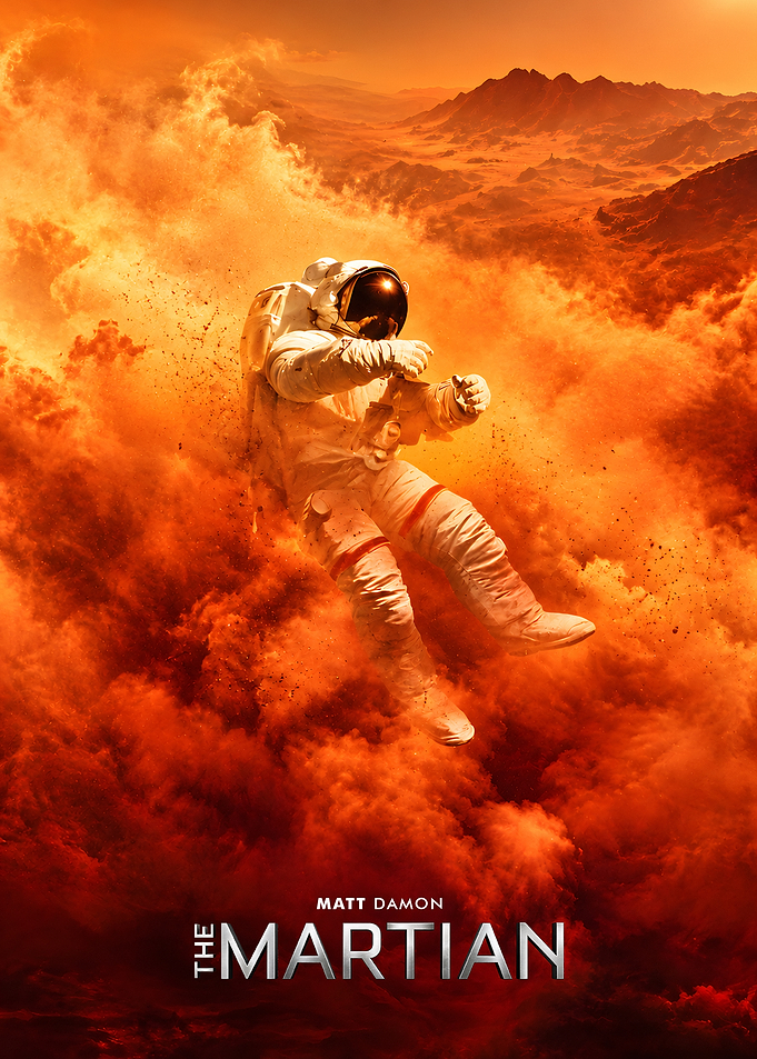 The Martian 2015 Movie Poster