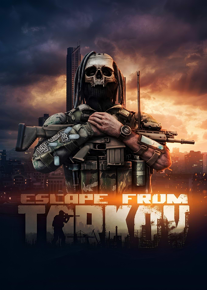 Escape From Tarkov Soldier Poster